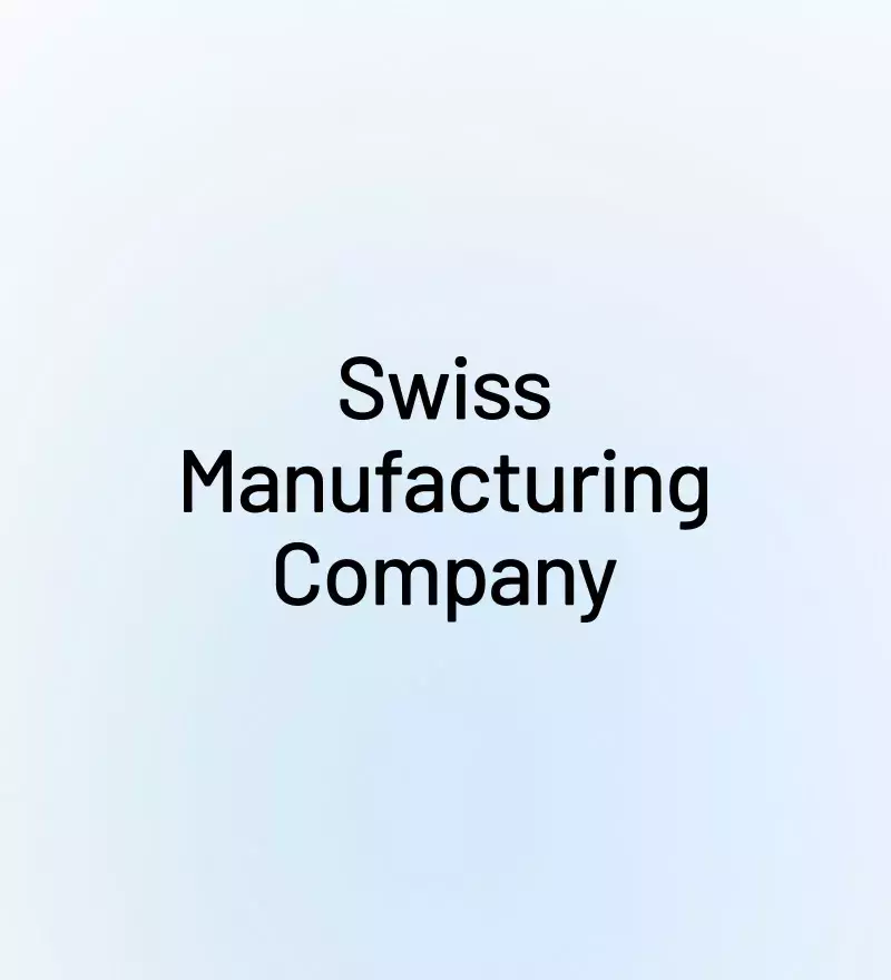 Swiss Manufacturing Company